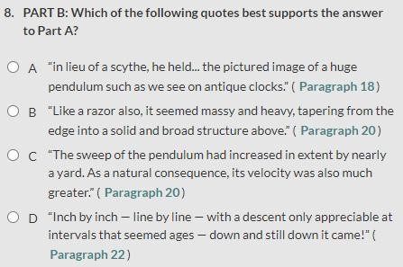 THE PIT AND THE PENDULUM by Edgar Allan Poe-example-1