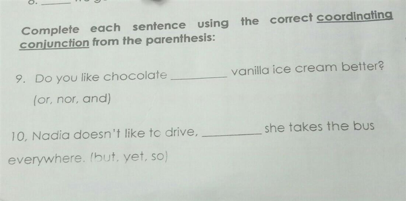 Complete each sentence by supplying the appropriate modals select from the given choices-example-1