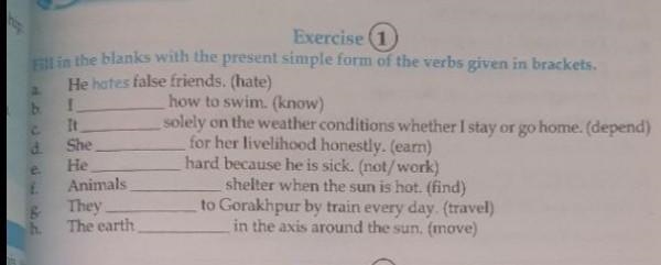 Plzz help me with this question Chapter:Tense​-example-1