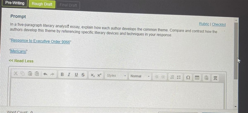 Compare and Contrast both texts in 5 paragraphs-example-1