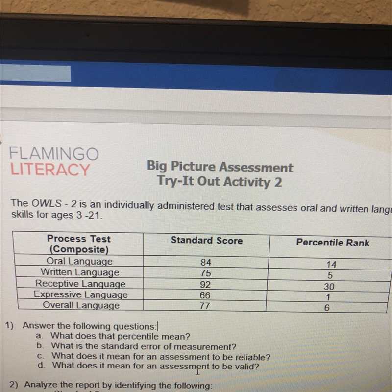 What does percentile mean?-example-1