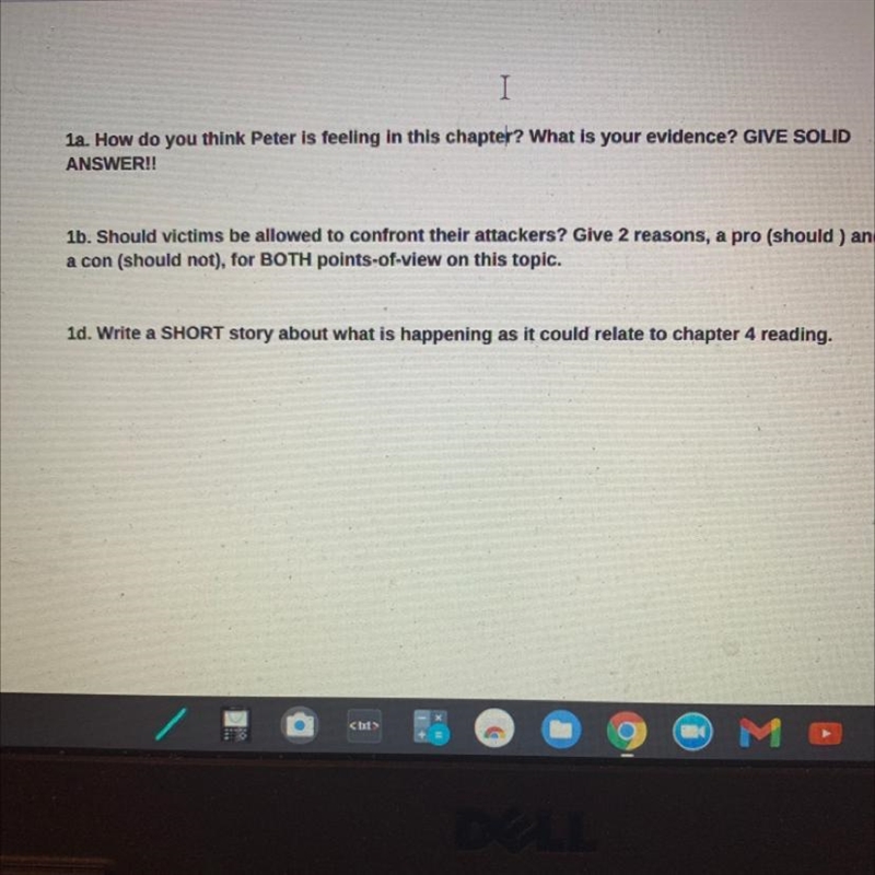 Raising Spirit Bear Chapter 4 Please Help!!! How do you think Peter is feeling in-example-1