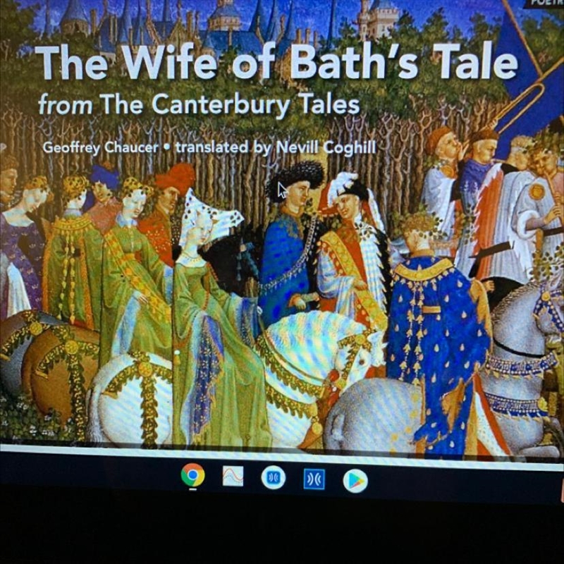 Why was the wife of bath so angry with her 4th husband-example-1