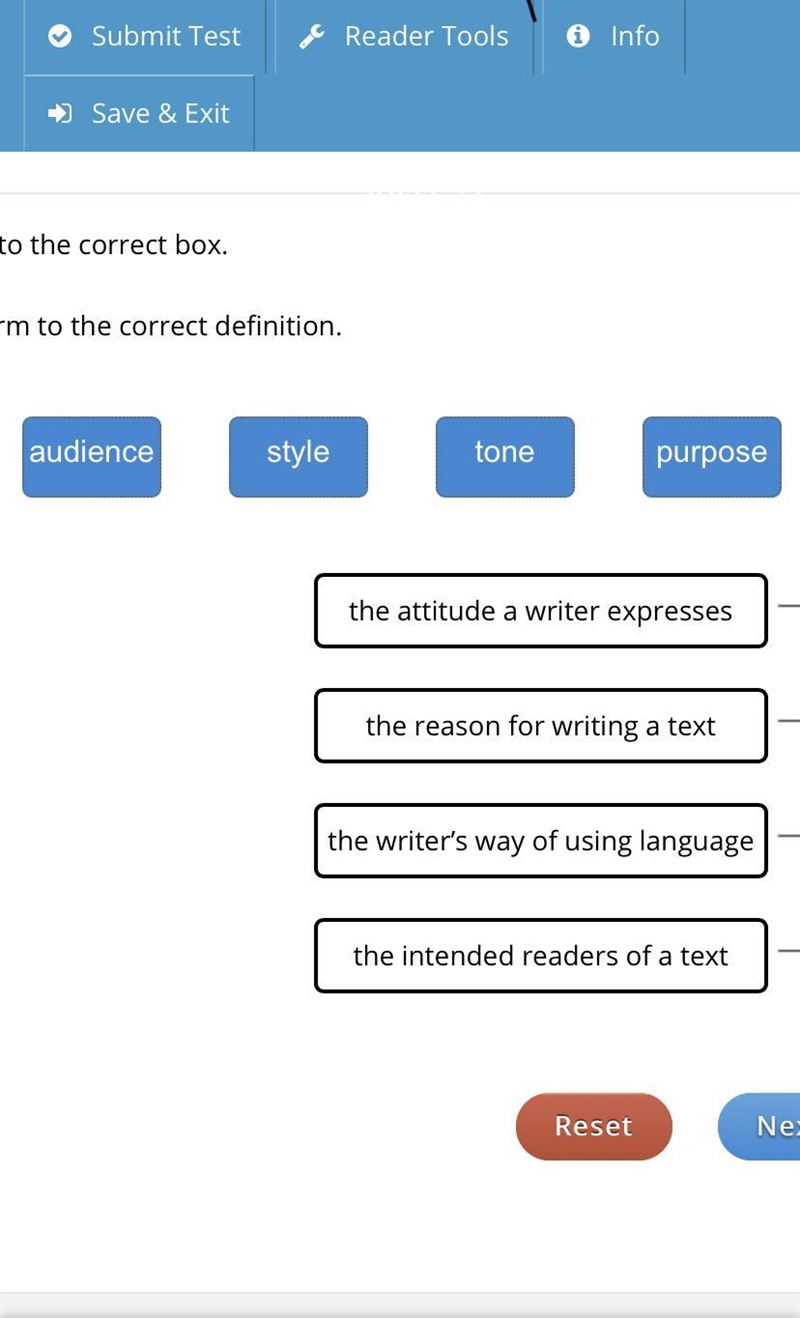 Match each term to the correct definition.-example-1