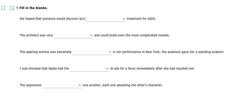 Disparaged dynamic effrontery dexterous efficacious-example-1