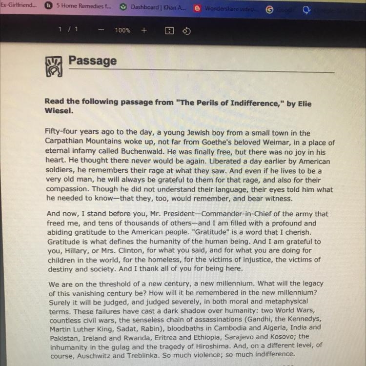 What is the purpose of the third paragraph in this passage? A. To shift the focus-example-1