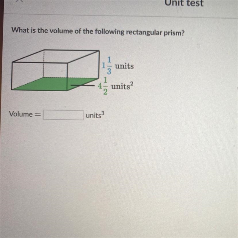 HELP PLEASE I REALLY NEED HELP!!!! what is the volume of the following rectangular-example-1