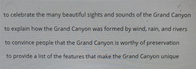 What is the author's purpose in writing the passage? -answer quick -​-example-1