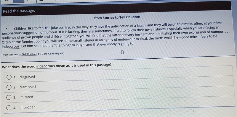 Read the passage and then answer the question below. ​-example-1