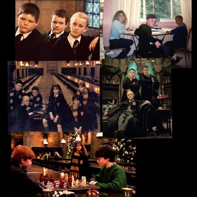 Potterheads!!! Here is some pictures of the Harry Potter cast when they were younger-example-1