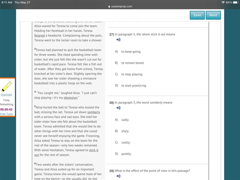 Answer 26 and 27 please-example-1