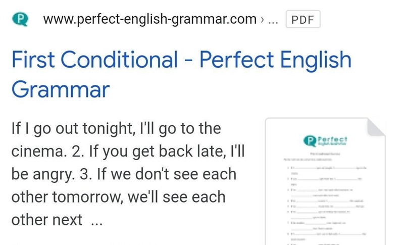 First conditional Perfect english grammar SOMEONE fill this i need it by wednesday-example-1