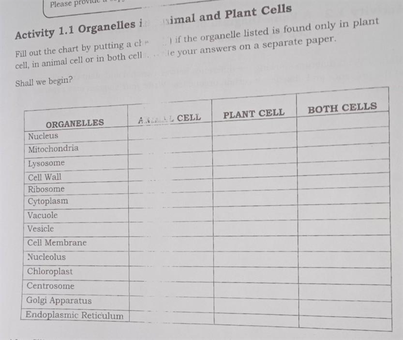 ACELL PLANT CELL BOTH CELLS ORGANELLES Nucleus Mitochondria Lysosome Cell Wall Ribosome-example-1