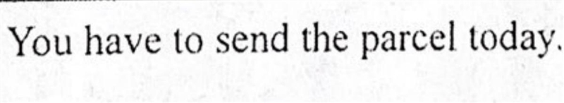 Change the following sentence to passive voice.-example-1