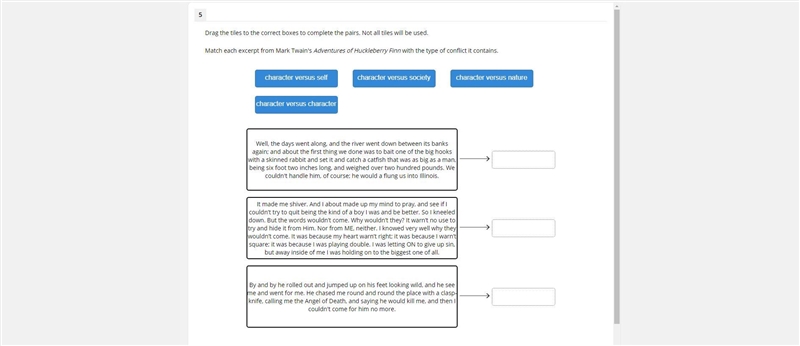 Drag the tiles to the correct boxes to complete the pairs. Not all tiles will be used-example-1