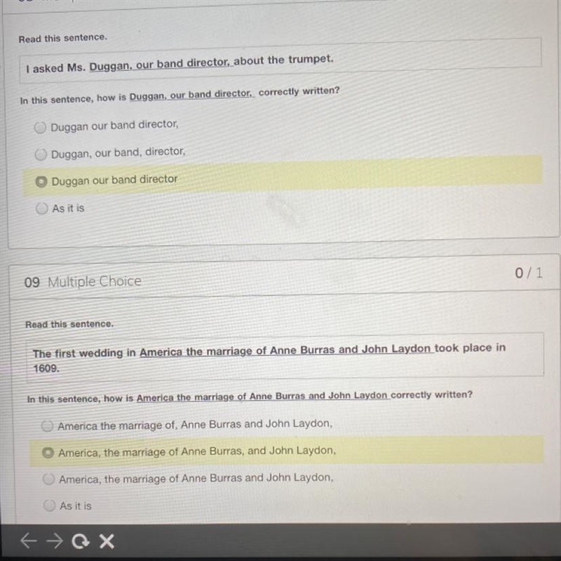 What is the answer for number 8 and 9 please-example-1