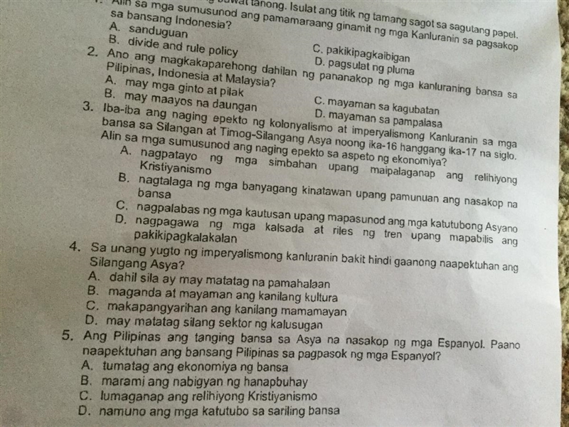 Patulong po salamat 2-5 lang po (ap po ito)-example-1