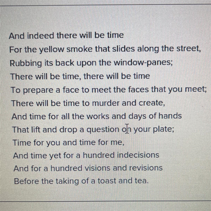 How does repetition affect the tone of the poem? - It creates a soothing rhythmic-example-1