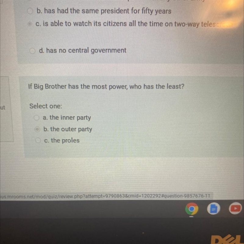 B is wrong what is the right answer-example-1