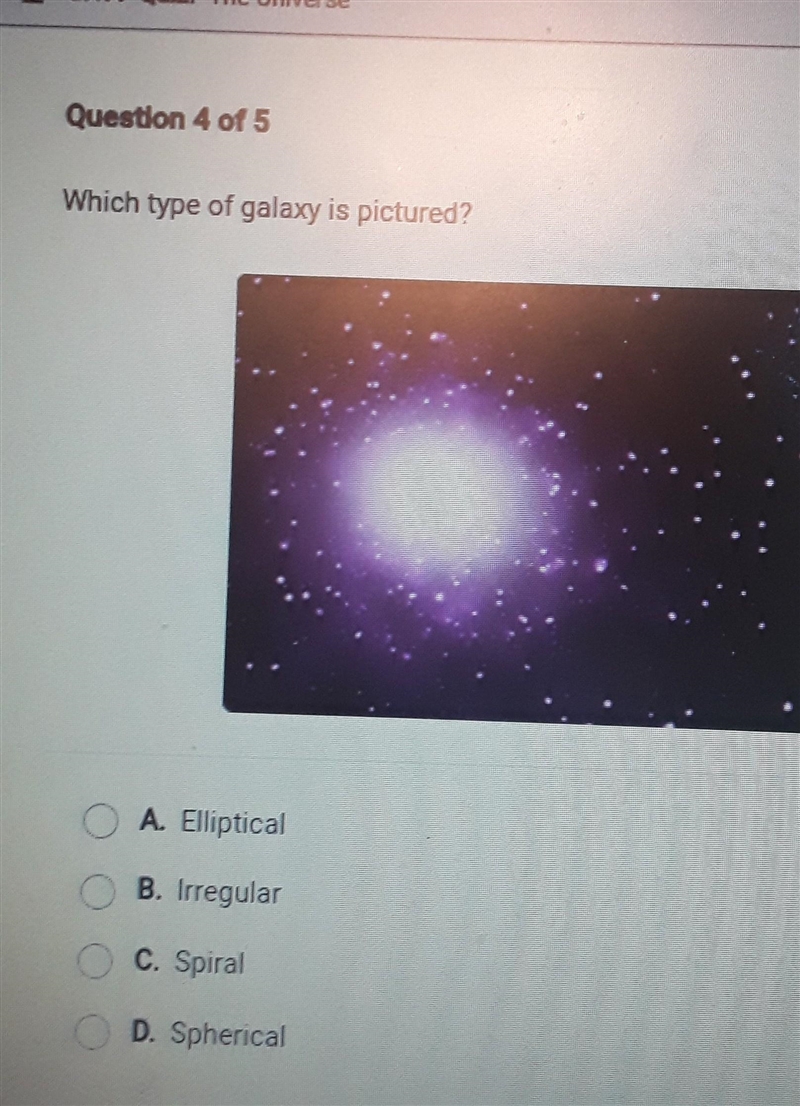 What type of galaxy is picture??​-example-1