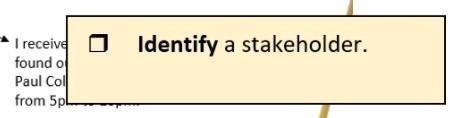 Identify a stakeholder and explain their characteristics EXAMPLAR ATTACHED-example-1