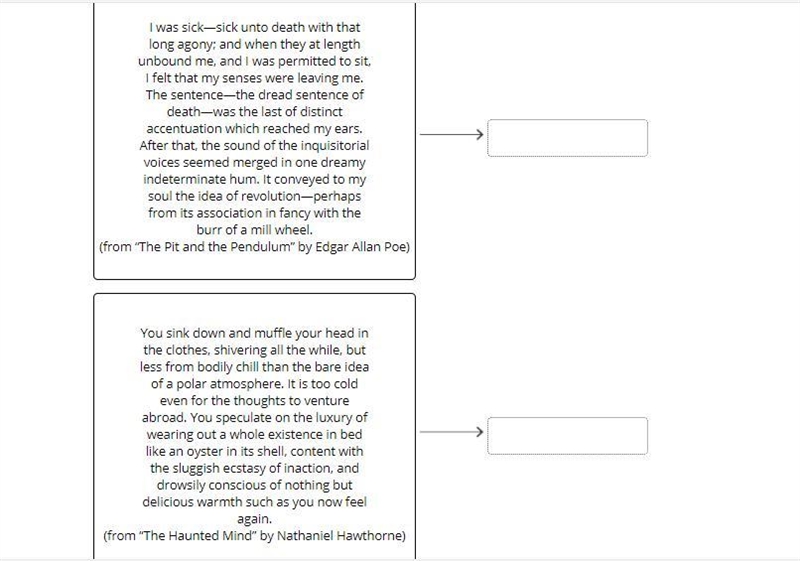 Is each text first, second, or third person? please answer for all 3-example-2