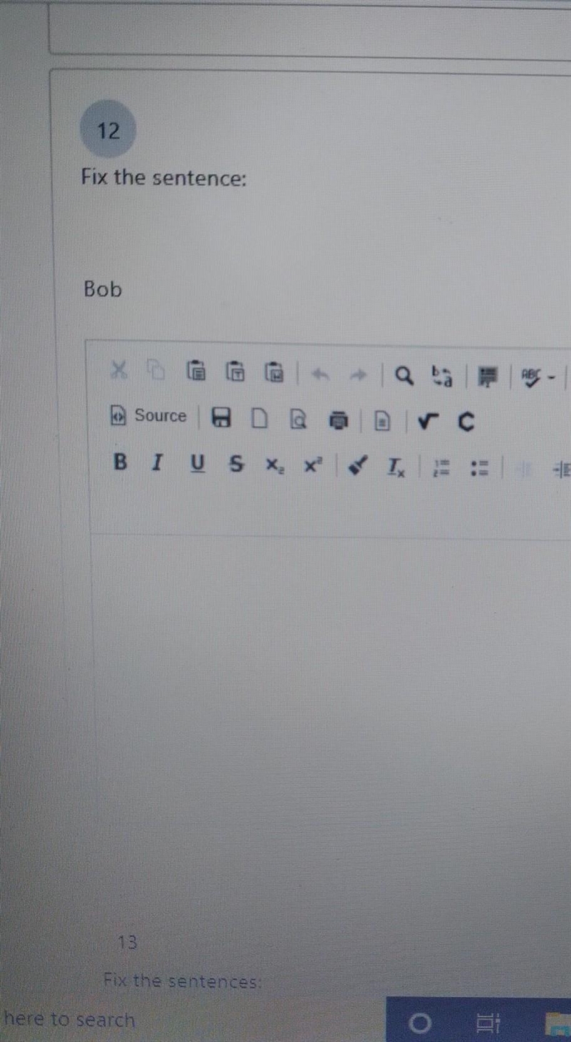 Guys help i honestly don't know it just says Bob what do I need to do ​-example-1