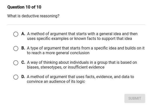 What is deductive reasoning?-example-1