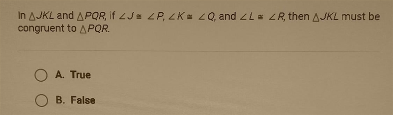 Help! A. True B. False​-example-1