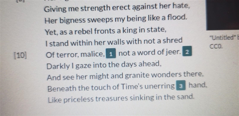 Which of the following best describes what the speaker sees in "days ahead&quot-example-1