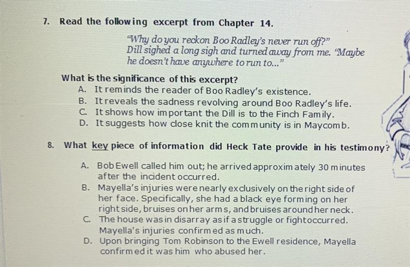 PLEASEEEEE HELPPPPP ASAPPPP (to kill a mockingbird)-example-1