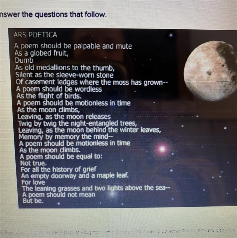 Why does the poet compare the poem to the moon?-example-1