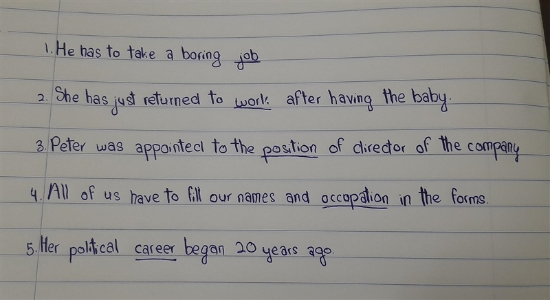 (job, occupation, work, position, career) 1. He has to take a boring _ delivering-example-1