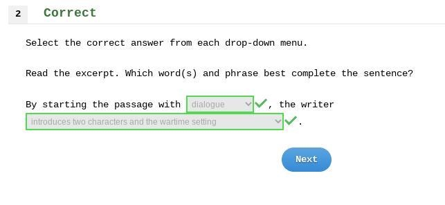 By starting the passage with the writer Lea's load-example-1