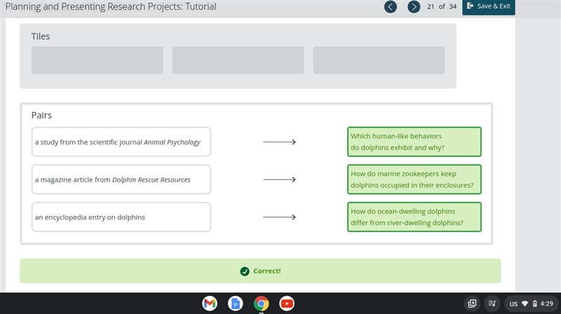 Match the source to the research question it is best suited to answer. Drag each tile-example-1