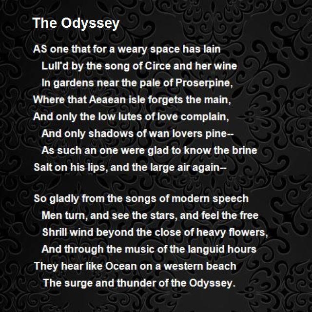 I need a poem for the odyssey please-example-1