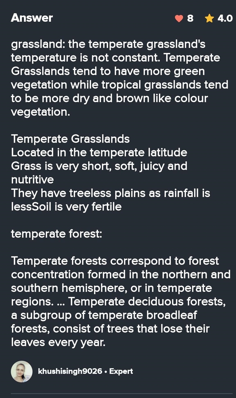 in “major biomes of the continental united states” how does the deciduous forest differ-example-1