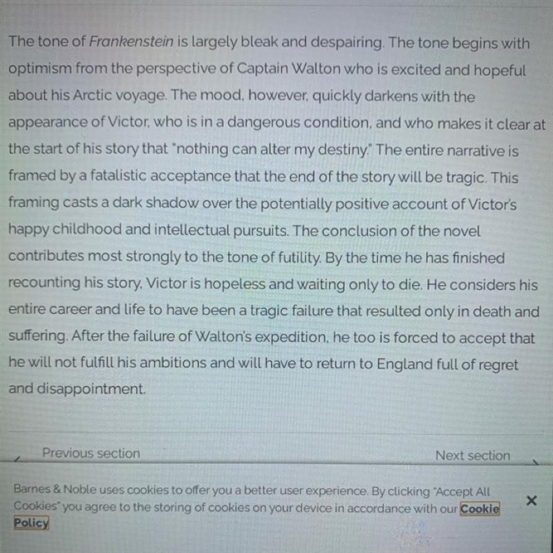 FMood: The feeling of a story is called mood. Reread pg. 9. What makes the mood scary-example-1