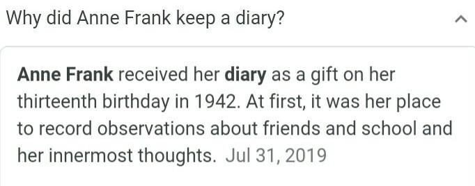 50 Points Written Responses What does Anne Frank learn about herself during her time-example-4