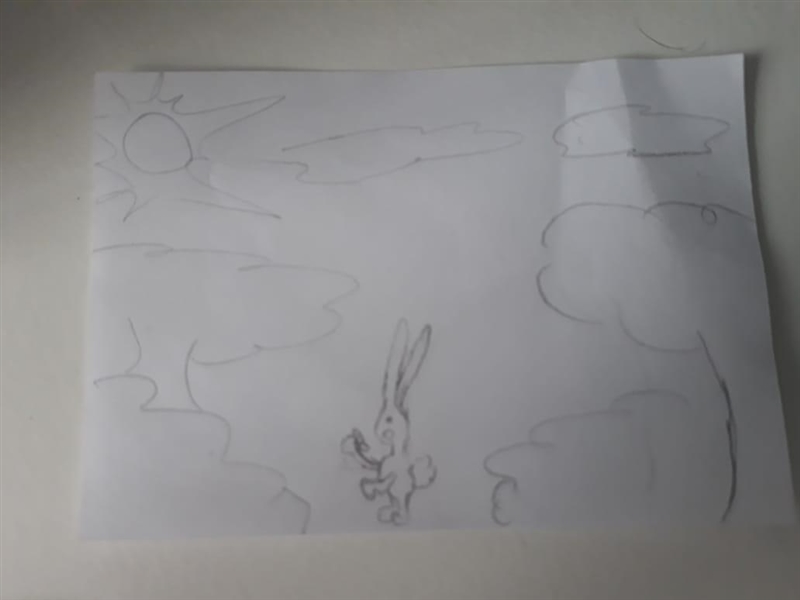 Read the novel Alice in the wonderland by Lewis Carroll. Draw the most important scene-example-1