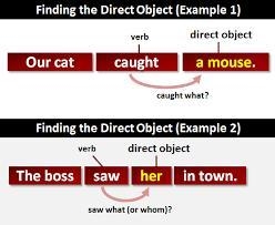 What is an object in a sentence-example-3