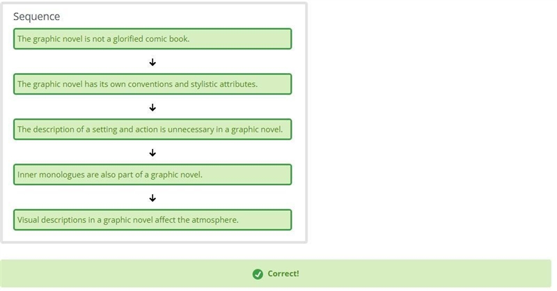 Drag each tile to the correct box. Read the passage. Then arrange the statements according-example-1