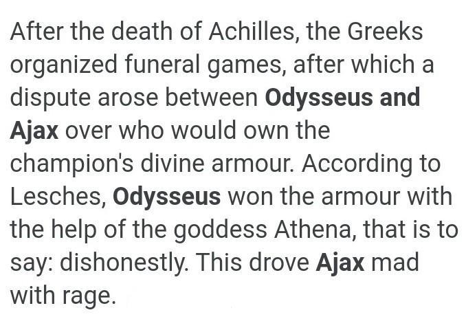 Why did Odysseus and Ajax fight?-example-1