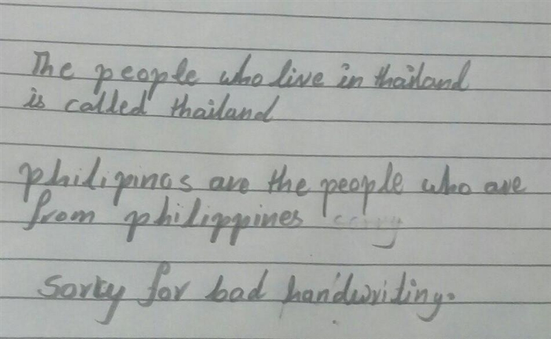 What is the differences Thai people and Filipinos​-example-1