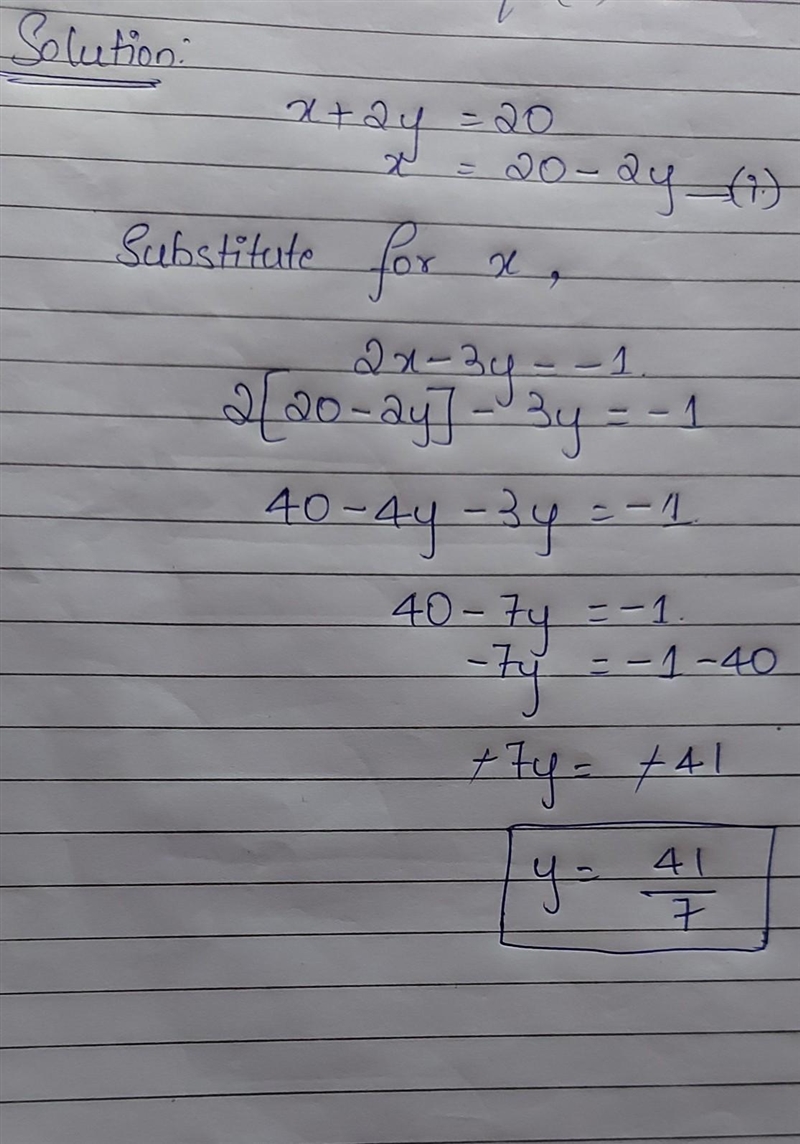 Expression could be substituted for x in the second equation to find the value of-example-1