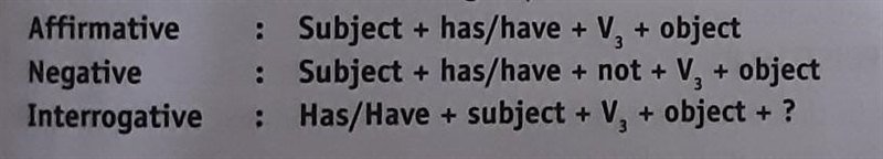 A- change the sentences from simple present to present perfect. use have---has+ past-example-1