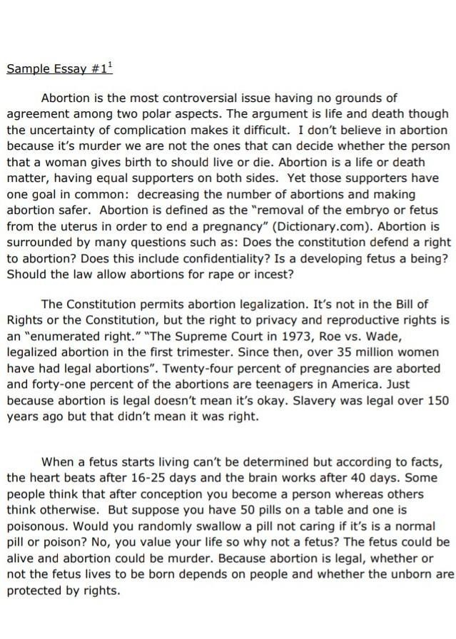 What is a good conclusion paragraph on how abortions are bad-example-1