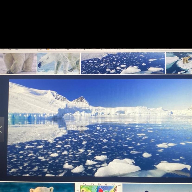 I need a good picture of the Climate Change In the arctic.-example-1