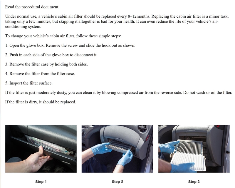 How do the images help the reader understand how to perform the final steps of the-example-1