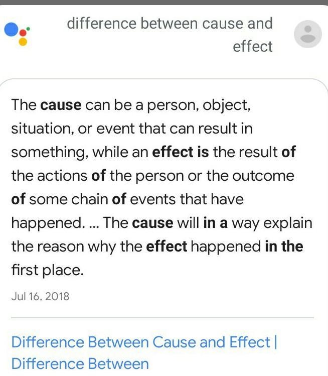 Why is it important to know the difference between cause and effect? Please answer-example-1